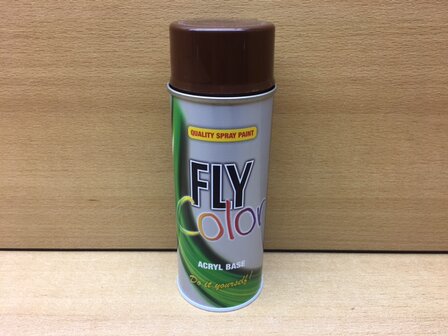 Spuitbus Fly Color RAL8016 (mogano) 400ml.