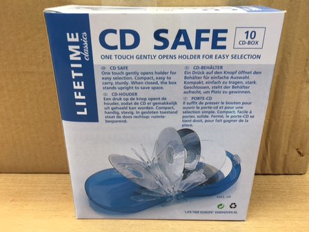 CD safe kunststof.