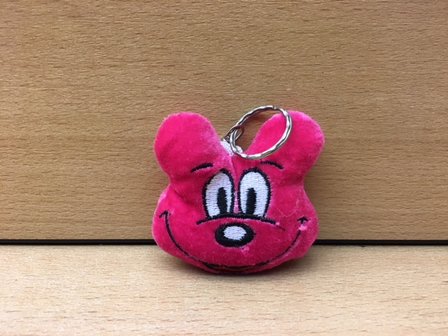 Sleutelhanger smiley rose.