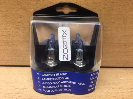 Lampenset H1 Xenon Look 2 dlg.