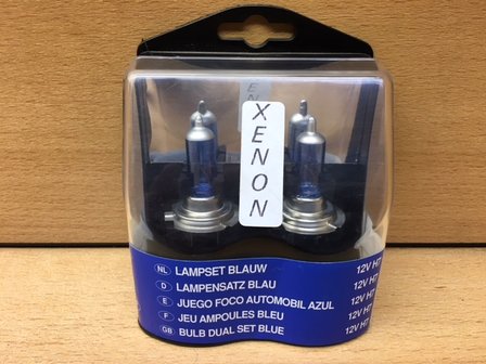 H7 Xenon Look Lampen Set