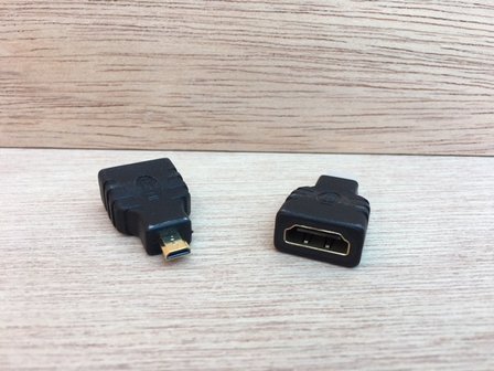 HDMI verloopplug (HDMI&gt; HDMI micro).