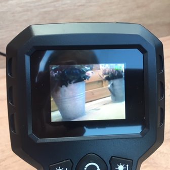 Endoscoop led, 2,4 inch LCD.