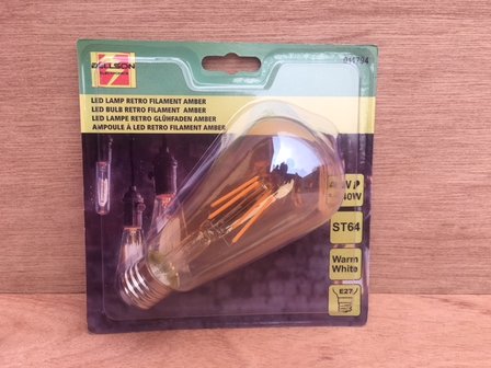 LED lamp Retro 4-40 watt E27.