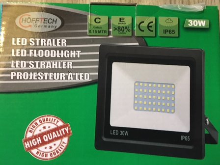 LED straler multi COB 30 watt.