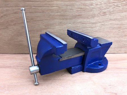 Bankschroef met aambeeld 125mm.
