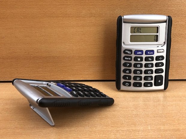 Calculator omrekenmachine.