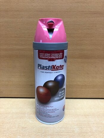 Spuitbus PlastiKote Pink Burst 400 ml.