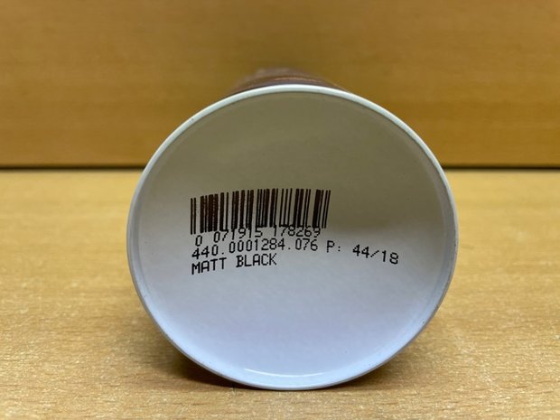 PlastiKote metal protekt mat zwart 400ml.
