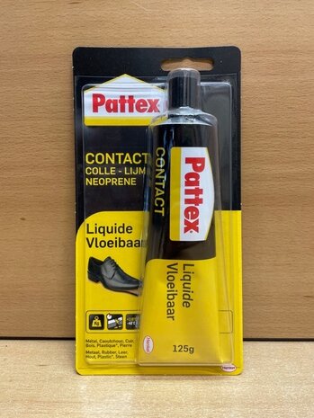 Pattex contactlijm transparant 125g.