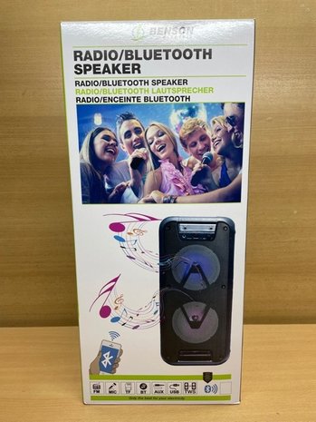 Speaker jumbo Bluetooth met FM radio.