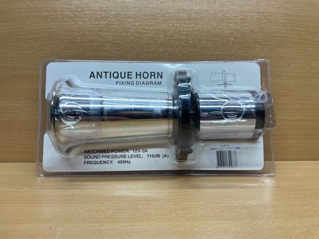 Luchthoorn oldtimer T-Ford 12 volt.