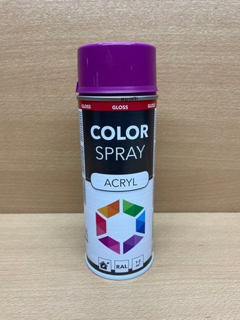 Spuitbus Color Spray RAL4006 400ml.