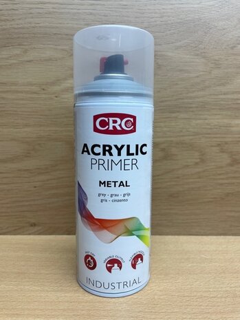 Spuitbus CRC Acryl primer grijs 400ml.