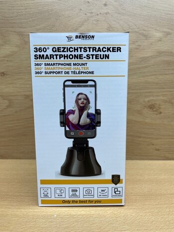 360° Gezichtstracker smartphone steun.
