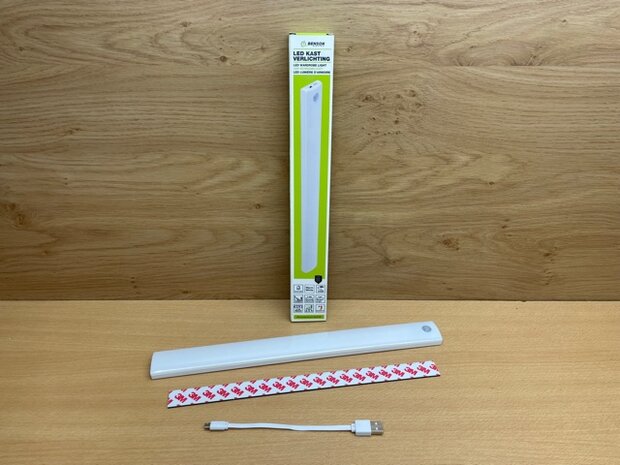 LED kastlamp USB magnetisch met sensor.