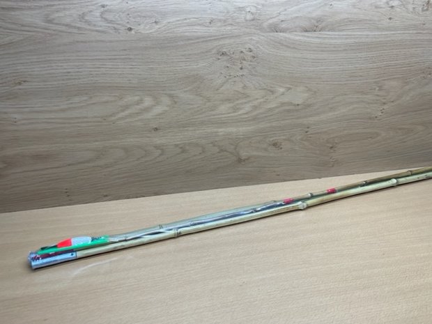 Hengel bamboe 438 cm.