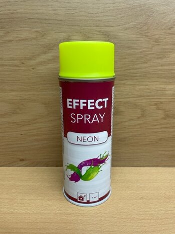 Spuitbus Effect Spray Neon geel 400ml.