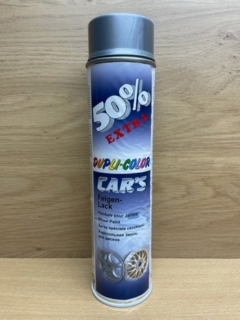 Dupli-Color velgenspray zilver 600ml.