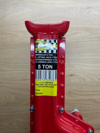 Domme kracht Kelderwinch 5 ton.