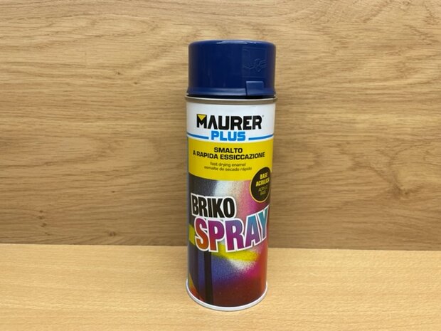 Spuitbus Maurer nacht blauw RAL5022 400ml.