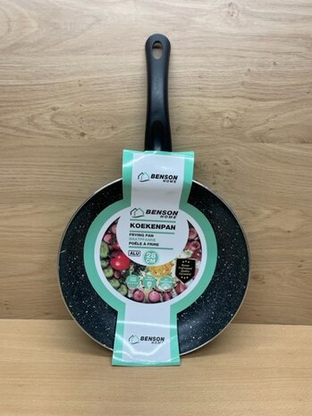 Koekenpan marble non stick 28 cm.