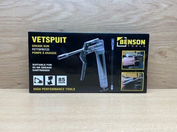 Vetspuit eenhands grip.