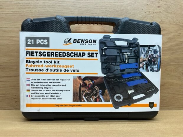 Fietsgereedschapset HD 21 dlg.