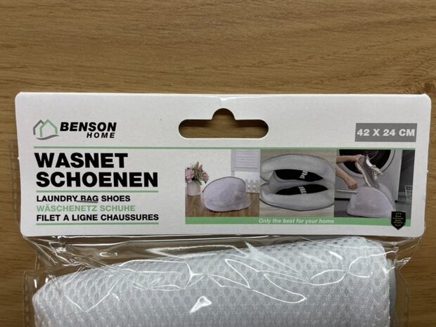 Schoenen wasnet 42x24cm.