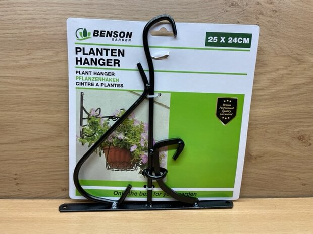 Plantenhanger metaal 25x24cm.