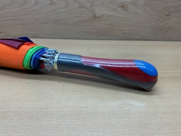 Paraplu regenboog Ø 130 cm.