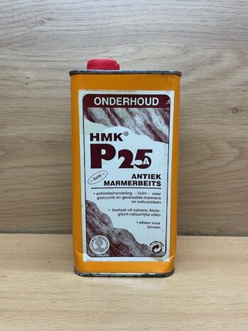 HMK P25A antiek marmerbeits 1 liter licht.
