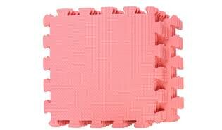 Puzzelmatset foam rose 30x30cm 9 dlg.