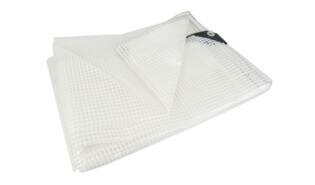 Dekzeil 3x4m transparant gewapend. (160gram/m²)