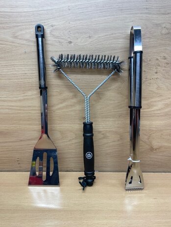 BBQ accesoires set Flamecraft 3 dlg.