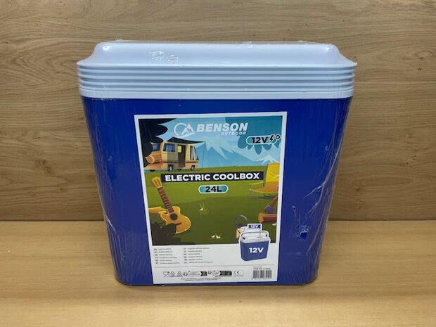 Koelbox electrisch 12 volt 24 liter.