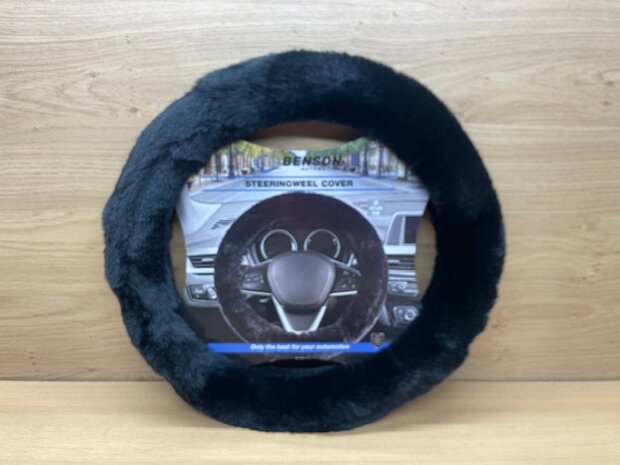 Stuurhoes vacht zacht zwart 37-39cm.
