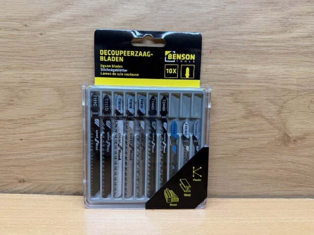 Decoupeerzaagbladenset Bosch 10 dlg.