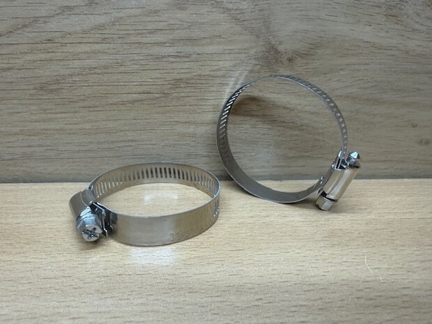 Slangklem RVS High Torq 32-57mm.