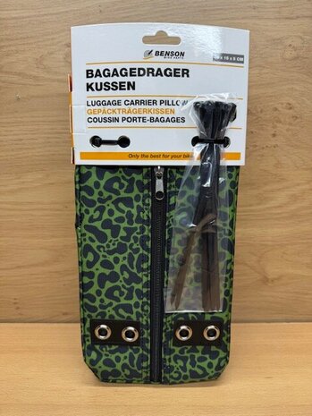 Bagagedrager kussen camouflage.