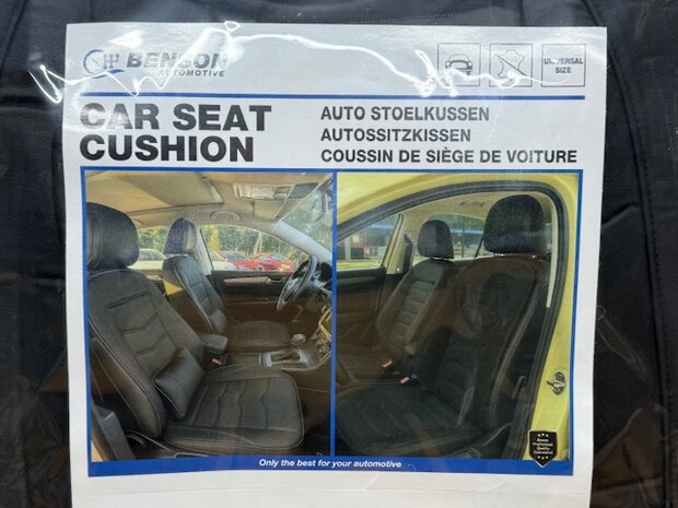 Stoelkussen voor auto met kussen.