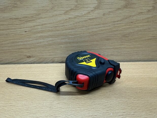 Rolbandmaat rubber 16mmx3m.