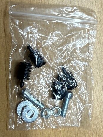 Montageset voor ringslot.