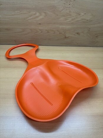 Slee met handvat oranje.