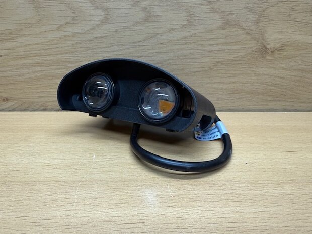 Wandlamp 2xLED halfrond boven/onder 220V.