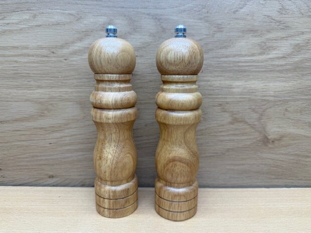 Peper- en zoutmolen set 21cm 2 dlg.
