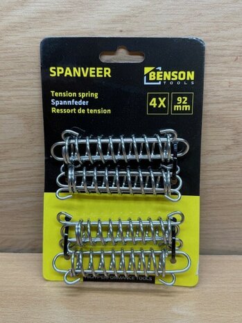 Spanveer set RVS 9cm.