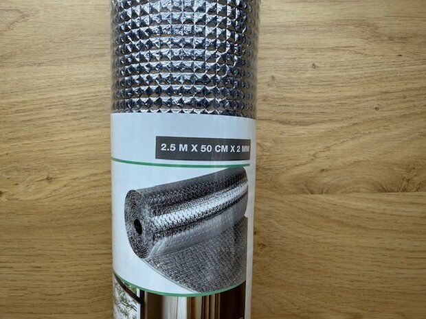 Radiatorfolie 50cmx2mmx2,5m.