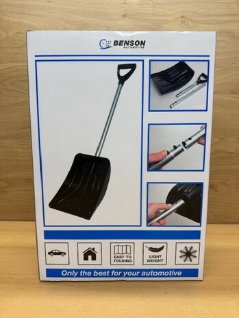 Sneeuwschep compact voor auto 94cm.