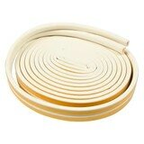 Tochtband EPDM D-profiel wit 2x3m.